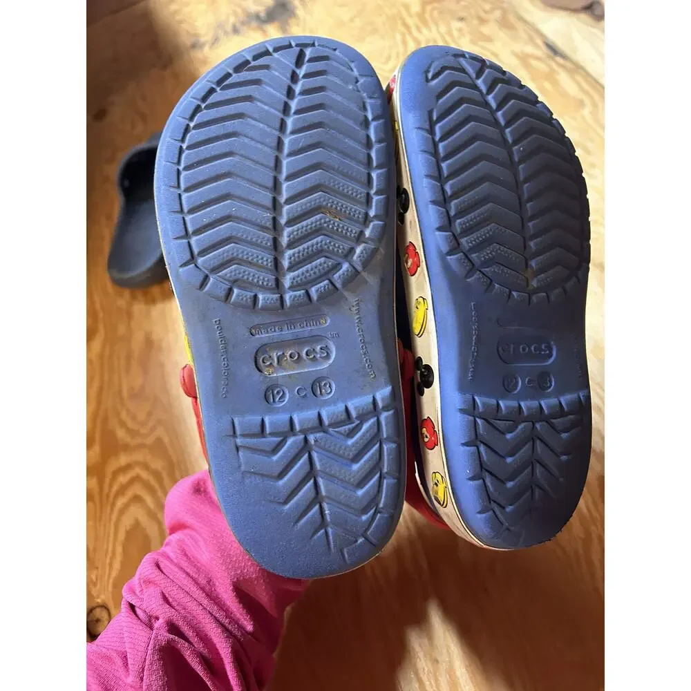 Croc Blue Mickey Disney Sandals 12 13